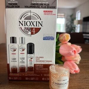 🆕 Nioxin System #4 Hair Trial Kit Cleanser Scalp Therapy Scalp Treatment
